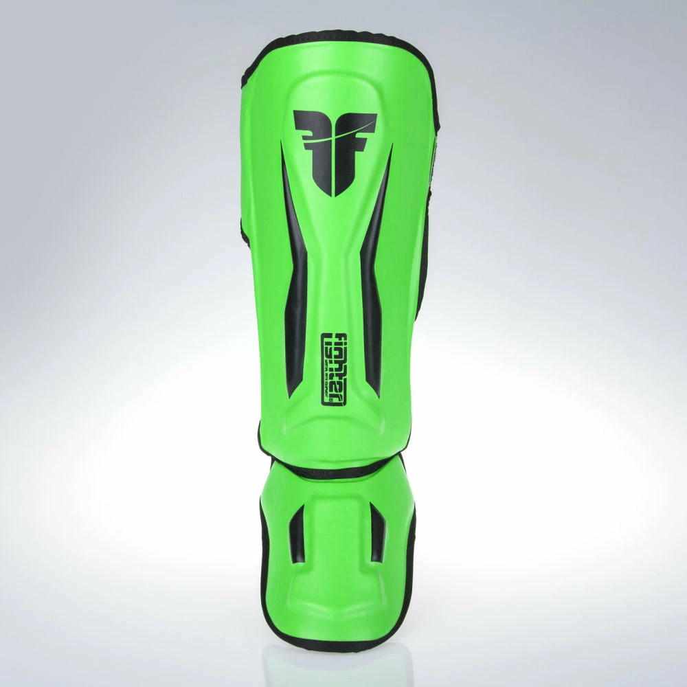 Best Pirce 🔔 PROTECTION Fighter Shinguards Thai Ergo - Green/black, FSG-004GNB ⌛ 4 PROTECTION Fighter Shinguards Thai Ergo - Green/black, FSG-004GNB