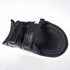 Fighter Shinguards Thai Ergo - Black/red, FSG-004BR
