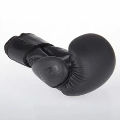 Fighter SIAM Boxing Gloves - Black, FBG-001B