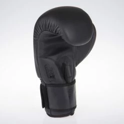 Fighter SIAM Boxing Gloves - Black, FBG-001B