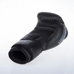 Fighter SIAM Boxing Gloves - Black/grey, FBG-003B