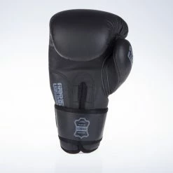 Fighter SIAM Boxing Gloves - Black/grey, FBG-003B