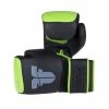 Fighter Safety Bag Gloves - Black/green, FBG-005
