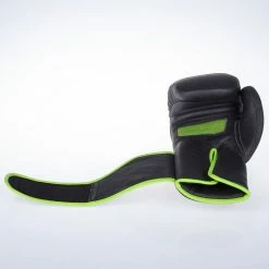 Fighter Safety Bag Gloves - Black/green, FBG-005