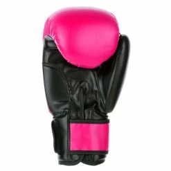 Discount 🎁 Fighter Synthetic Leather PU Basic Neon Pink/Black 6-12oz Boxing Gloves, 1376APUFP 🛒 7 Fighter Synthetic Leather PU Basic Neon Pink/Black 6-12oz Boxing Gloves, 1376APUFP