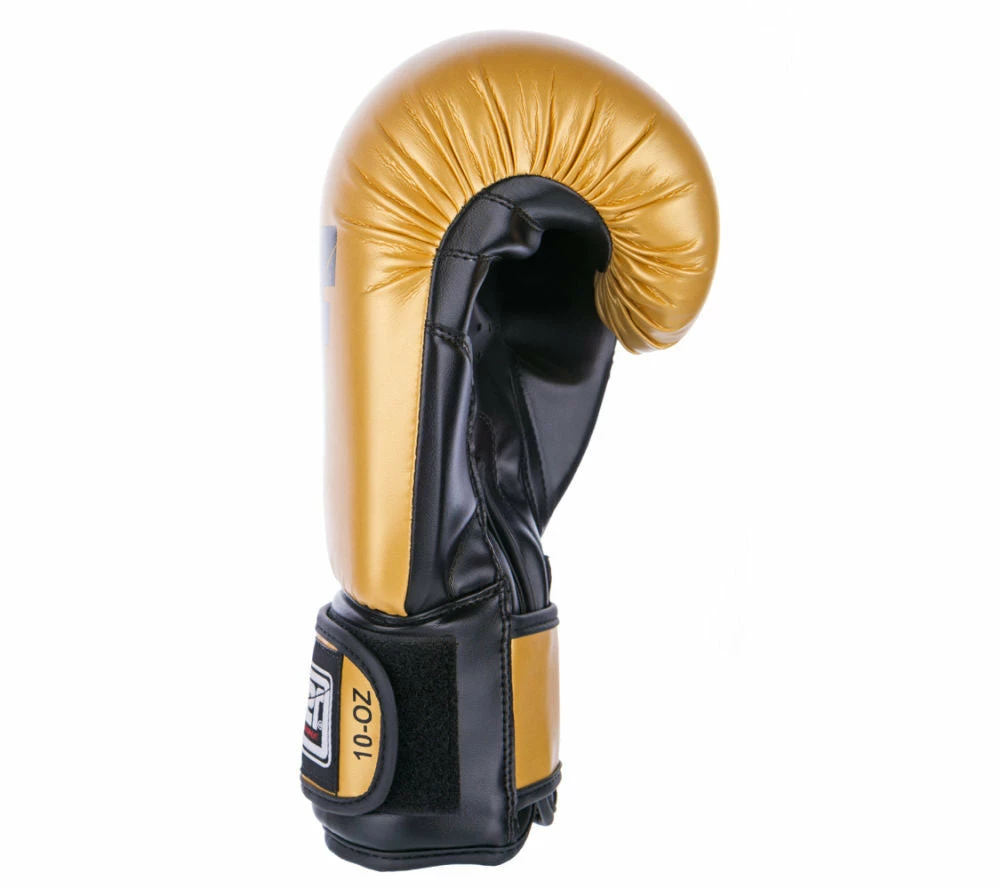 Wholesale 🔥 PU Basic Fighter Gloves - Gold/black, 1376APUGL 🛒 6 PU Basic Fighter Gloves - Gold/black, 1376APUGL