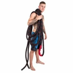 Fighter Battle Rope 35 - Red/black TRAINING