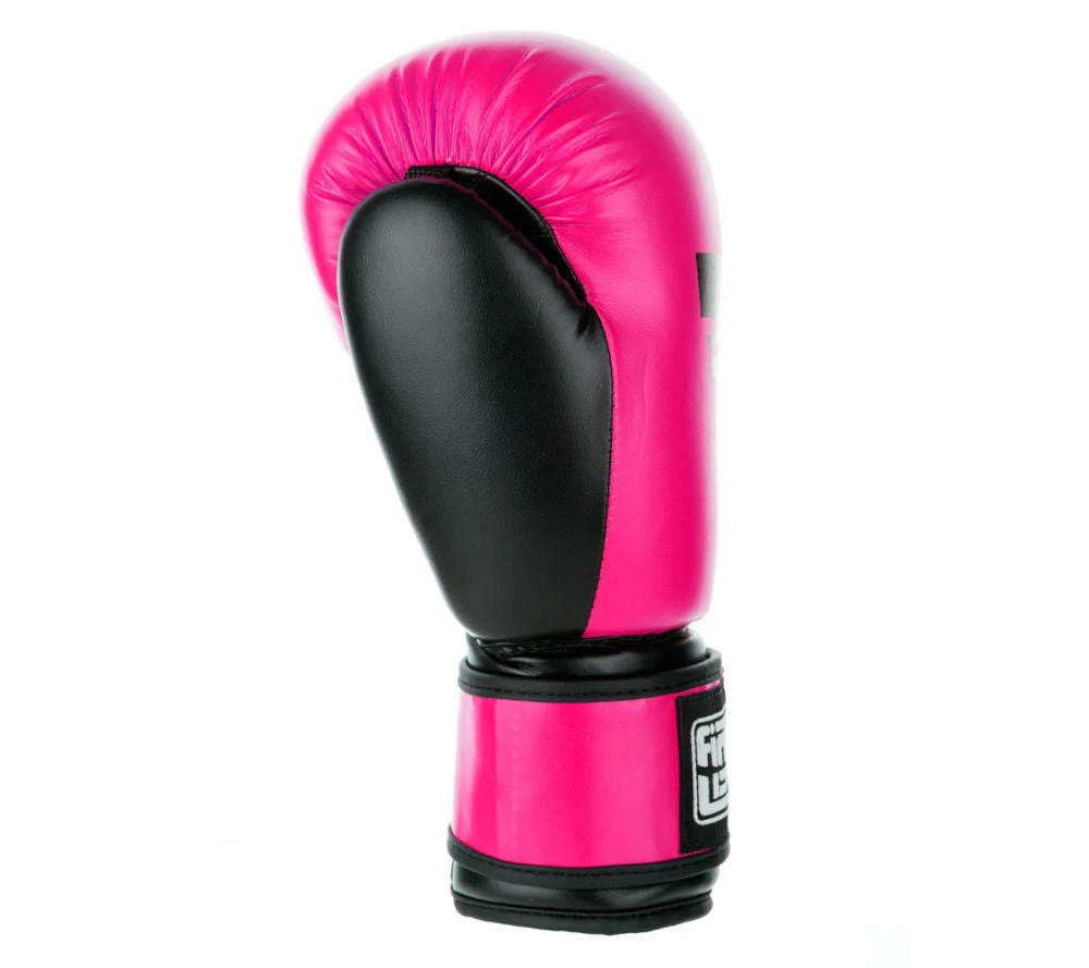 Discount 🎁 Fighter Synthetic Leather PU Basic Neon Pink/Black 6-12oz Boxing Gloves, 1376APUFP 🛒 5 Fighter Synthetic Leather PU Basic Neon Pink/Black 6-12oz Boxing Gloves, 1376APUFP
