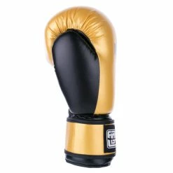 Wholesale 🔥 PU Basic Fighter Gloves - Gold/black, 1376APUGL 🛒 8 PU Basic Fighter Gloves - Gold/black, 1376APUGL