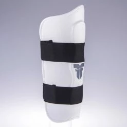 Best Sale 🌟 PROTECTION Shin Guard Fighter Ergo - White, FSG-001W 👍 11 PROTECTION Shin Guard Fighter Ergo - White, FSG-001W