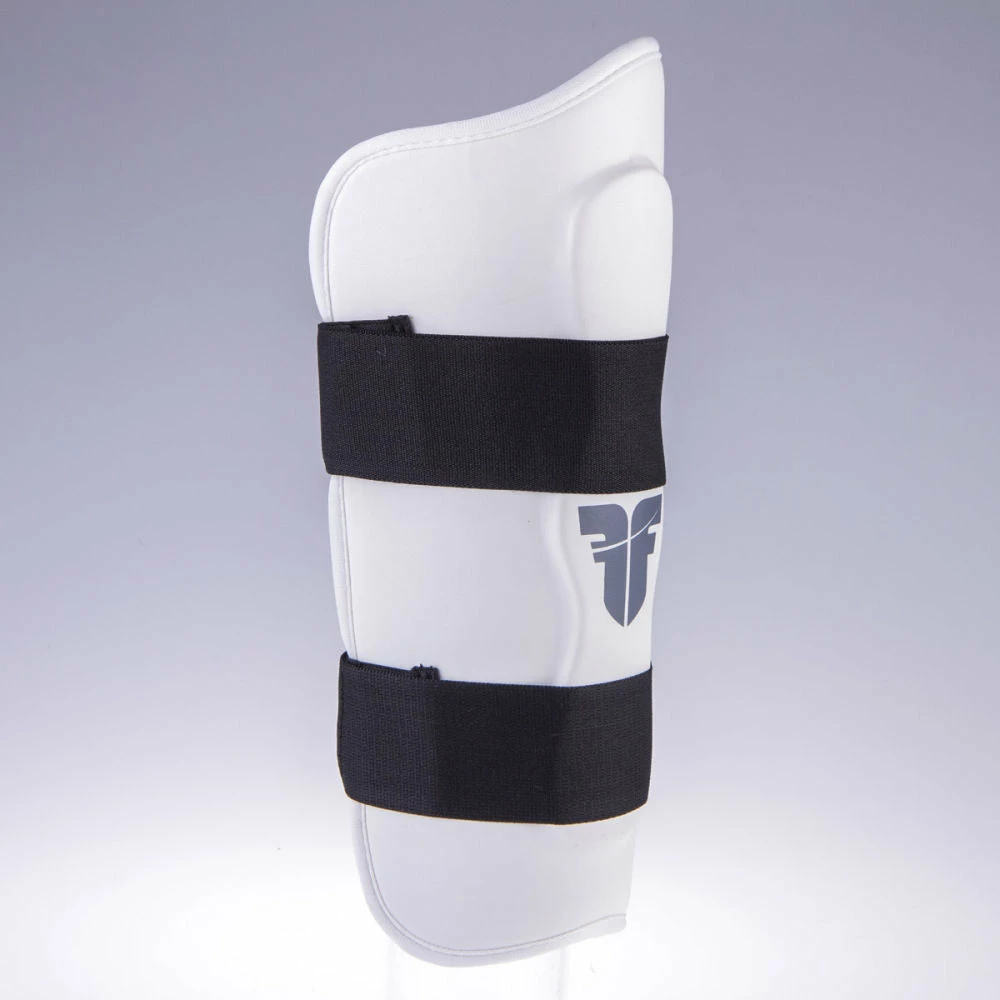 Best Sale 🌟 PROTECTION Shin Guard Fighter Ergo - White, FSG-001W 👍 6 PROTECTION Shin Guard Fighter Ergo - White, FSG-001W