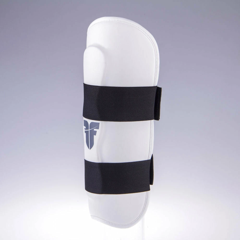 Best Sale 🌟 PROTECTION Shin Guard Fighter Ergo - White, FSG-001W 👍 5 PROTECTION Shin Guard Fighter Ergo - White, FSG-001W