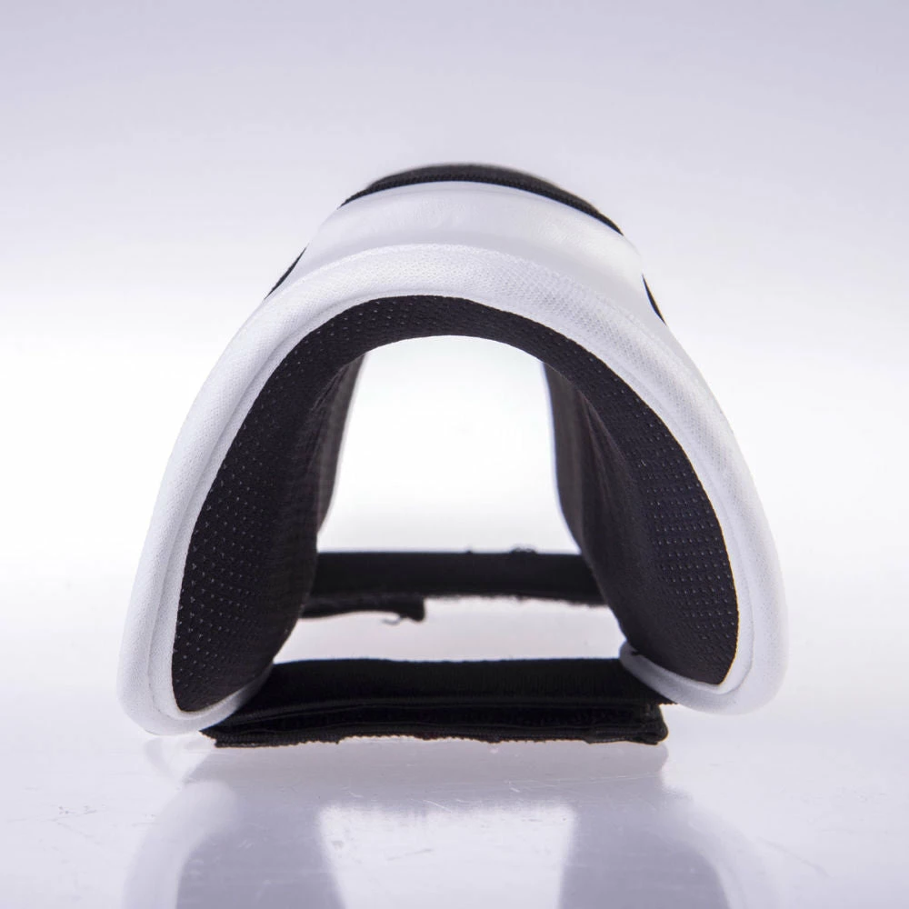 Best Sale 🌟 PROTECTION Shin Guard Fighter Ergo - White, FSG-001W 👍 7 PROTECTION Shin Guard Fighter Ergo - White, FSG-001W
