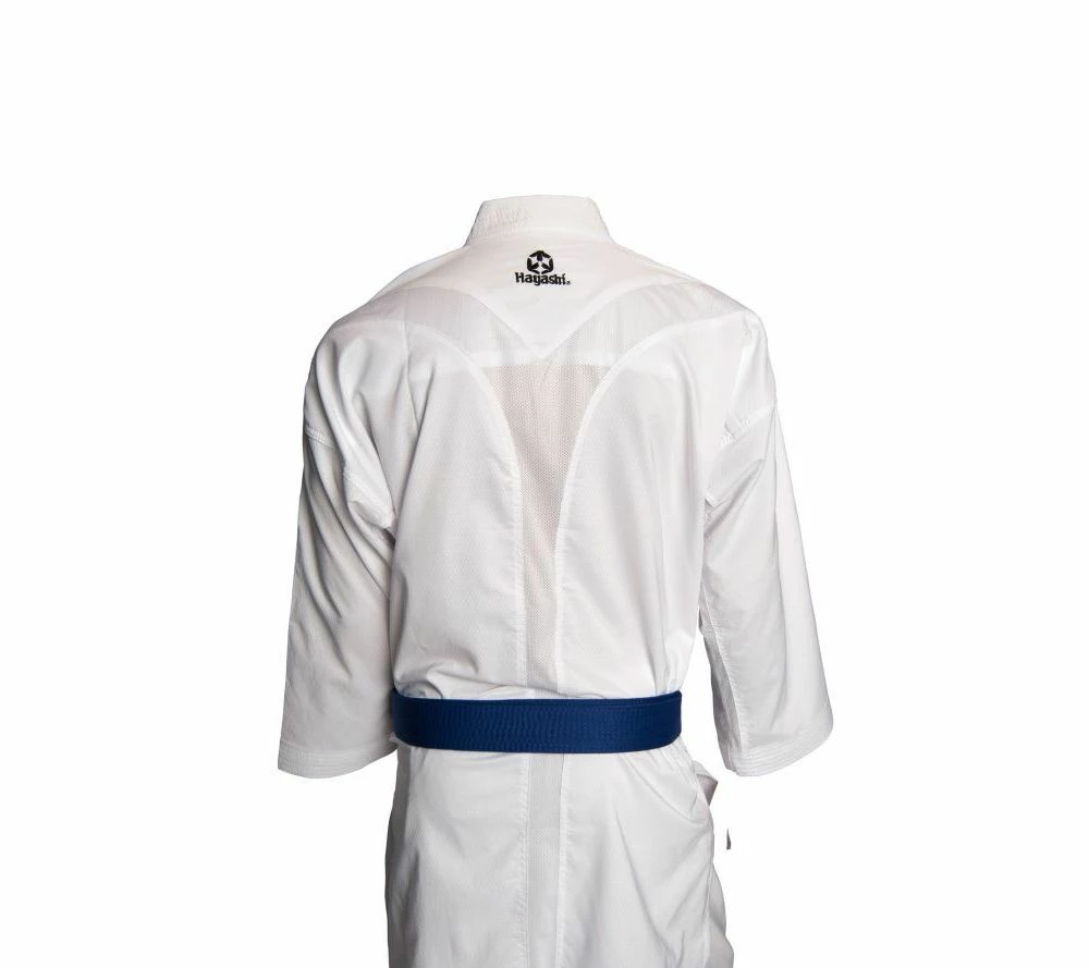 New ✔️ Uniforms & Gi Hayashi White Karate-gi PREMIUM KUMITE 100% Polyester Ultra-Light, 0473-1 ✔️ 10 Uniforms & Gi Hayashi White Karate-gi PREMIUM KUMITE 100% Polyester Ultra-Light, 0473-1