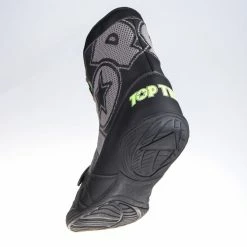 Buy 🎉 TopTen Boxing 👟 Shoes - Black/Grey Mid-Top With Lockdown Strap, 1172-1 OFFERS 🥰 13 TopTen Boxing Shoes - Black/Grey Mid-Top With Lockdown Strap, 1172-1 OFFERS