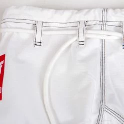 Fighter BJJ Gi Pearl Weave Uniform - White, BJJBW-08 UNIFORMS