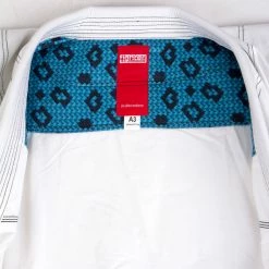Fighter BJJ Gi Pearl Weave Uniform - White, BJJBW-08 UNIFORMS