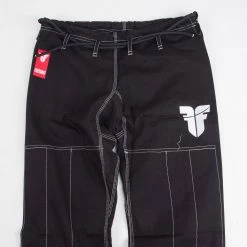 Fighter BJJ Gi Pearl Weave Uniform - Black, BJJBL-09 UNIFORMS