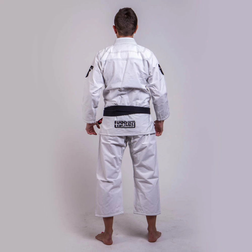 Promo ✔️ Fighter BJJ Gi Ripstop Uniform - White, BJJBW-05 UNIFORMS 👏 9 Fighter BJJ Gi Ripstop Uniform - White, BJJBW-05 UNIFORMS