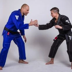 Fighter BJJ Gi Ripstop Uniform - Black, BJJBL-06