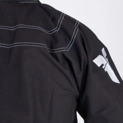Fighter BJJ Gi Ripstop Uniform - Black, BJJBL-06