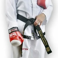TopTen TOP TEN ITF Assistant Instructor - 1st-3rd Dan De Luxe White Dobok, 16711-1 Uniforms & Gi