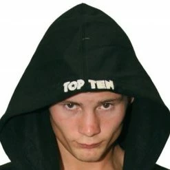 TopTen TOP TEN Hooded Sweatshirt - Black, 0911S