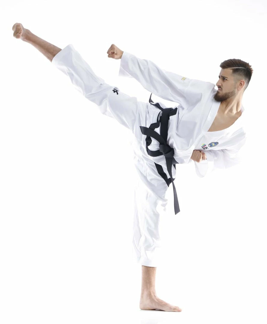 Best Sale ๐ฏ TopTen UNIFORMS TOP TEN ITF Assistant Instructor Uniform - Premium Gold Dobok White/black, 16772-1 ๐ 3 TopTen UNIFORMS TOP TEN ITF Assistant Instructor Uniform - Premium Gold Dobok White/black, 16772-1