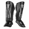 Wholesale 😍 Fighter Shinguards Thai Ergo - Black/grey, FSG-004BG 😀 1 Fighter Shinguards Thai Ergo - Black/grey, FSG-004BG