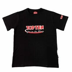 TopTen Top Ten Classic Black T-Shirt, 138-99 OFFERS