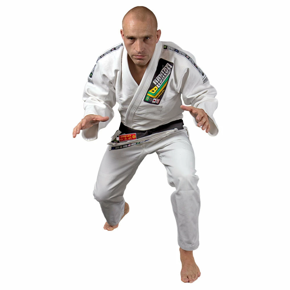 Discount 😉 Brazilian Jiu Jitsu FIGHTER Uniform White, FBJJW ⌛ 3 Brazilian Jiu Jitsu FIGHTER Uniform White, FBJJW