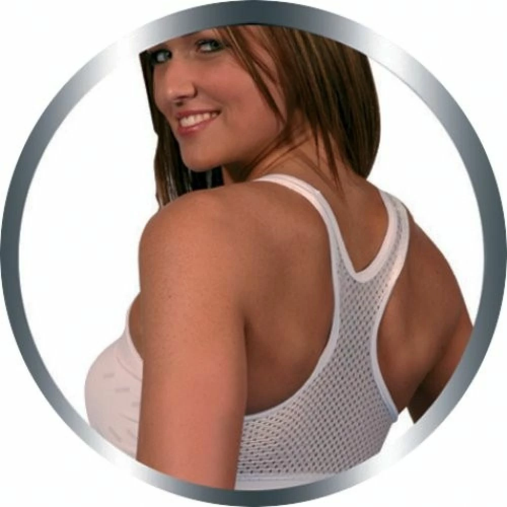 Budget ๐ฏ TopTen TOP TEN Sport Bra Coolguard - White, 0093-1 ๐ 3 TopTen TOP TEN Sport Bra Coolguard - White, 0093-1