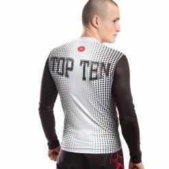 TopTen MMA OFFERS TOP TEN Rashguard Gradient - Black/white, 1417-9