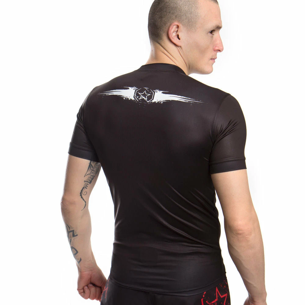 Best deal 🎉 TopTen MMA TOP TEN Rashguard Comet - Black/white, 1407-9 OFFERS 👍 4 TopTen MMA TOP TEN Rashguard Comet - Black/white, 1407-9 OFFERS