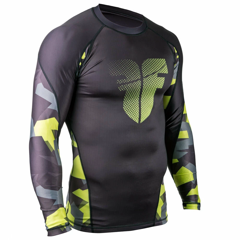 Cheapest ✨ OFFERS Rashguard Fighter Long Sleeves - Black/Camo, FRG-01 🎉 3 OFFERS Rashguard Fighter Long Sleeves - Black/Camo, FRG-01