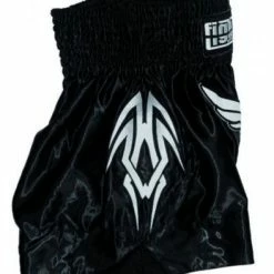Fighter Thai Trunks Skull - Black/white, F003 OFFERS