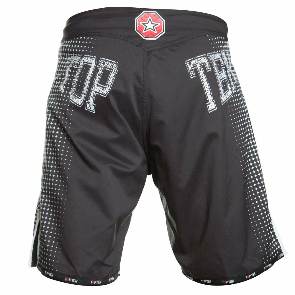 Cheapest โค๏ธ TopTen MMA TOP TEN MMA Shorts Gradient - White/black, 1870-9 ๐ 4 TopTen MMA TOP TEN MMA Shorts Gradient - White/black, 1870-9
