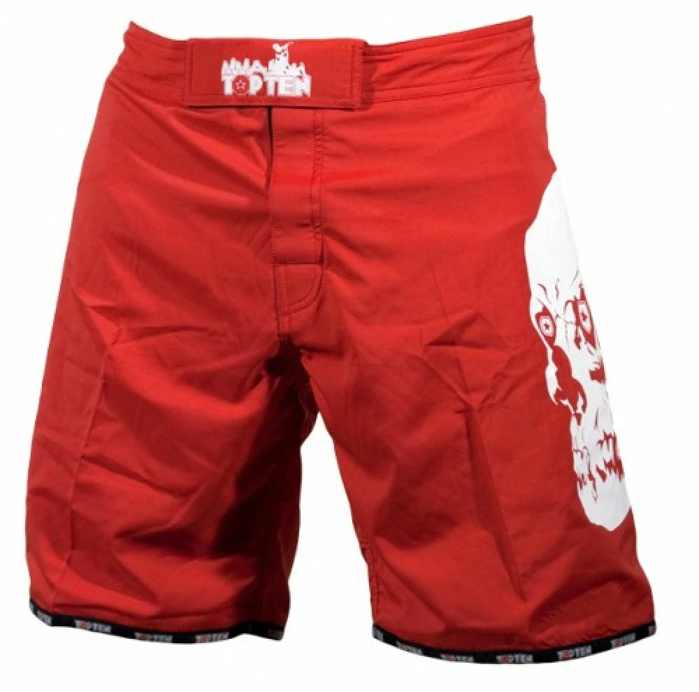 Discount π TopTen MMA Top Ten MMA Shorts - Red/white, 1878-4 π 3 TopTen MMA Top Ten MMA Shorts - Red/white, 1878-4