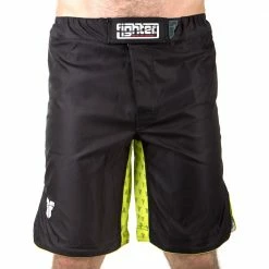 OFFERS MMA Shorts Fighter STRENGTH - Black/green, FSHM-03