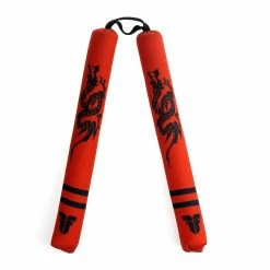 Fighter Soft Dragon Nunchaku - Red
