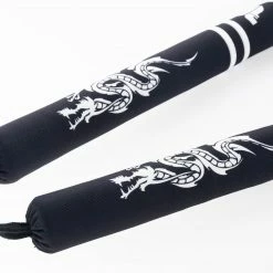 Fighter Soft Dragon Nunchaku - Black/white