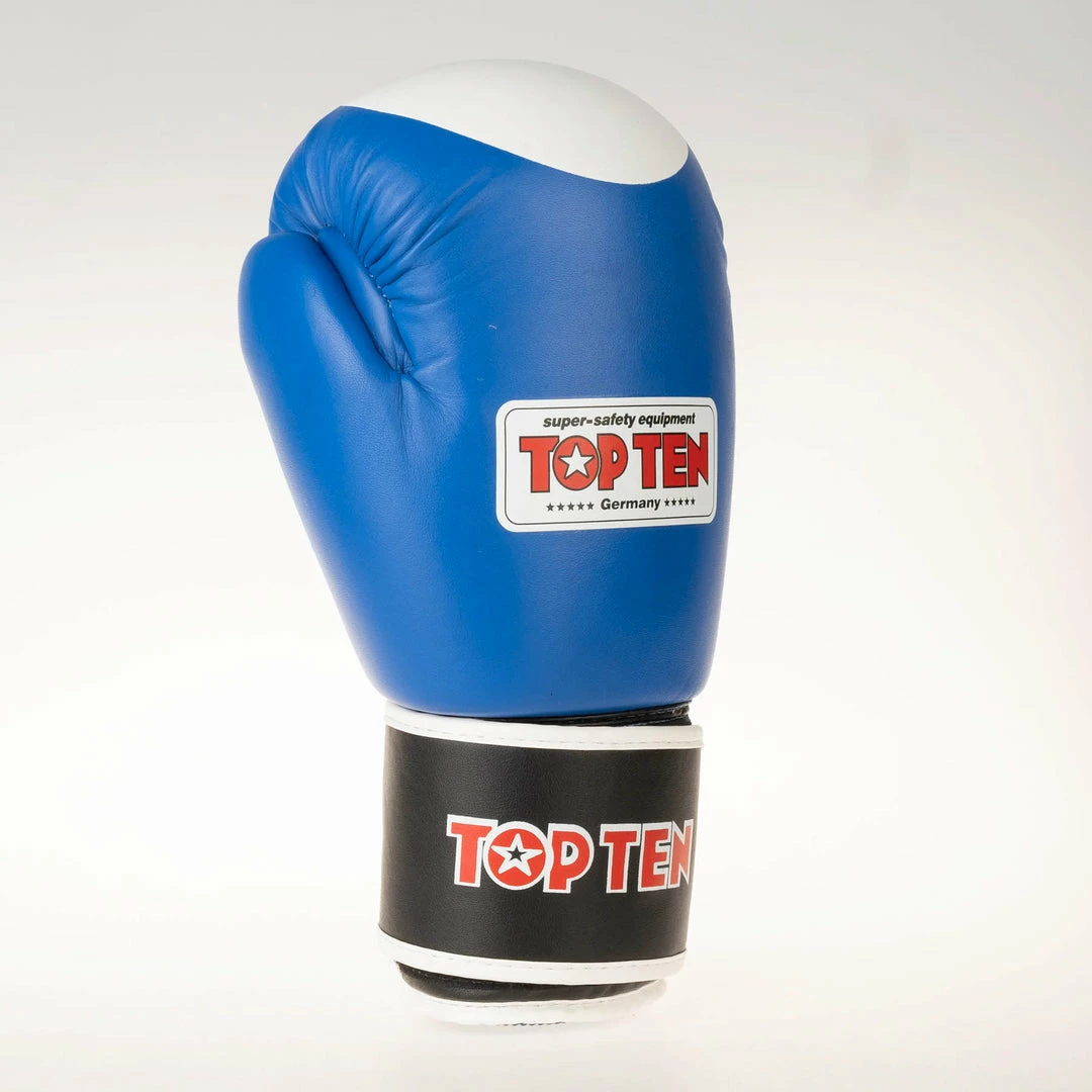 Discount 😀 TopTen Top Ten Official WAKO Competition Kickboxing Gloves - Blue ⭐ 6 TopTen Top Ten Official WAKO Competition Kickboxing Gloves - Blue