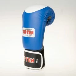 Discount 😀 TopTen Top Ten Official WAKO Competition Kickboxing Gloves - Blue ⭐ 11 TopTen Top Ten Official WAKO Competition Kickboxing Gloves - Blue