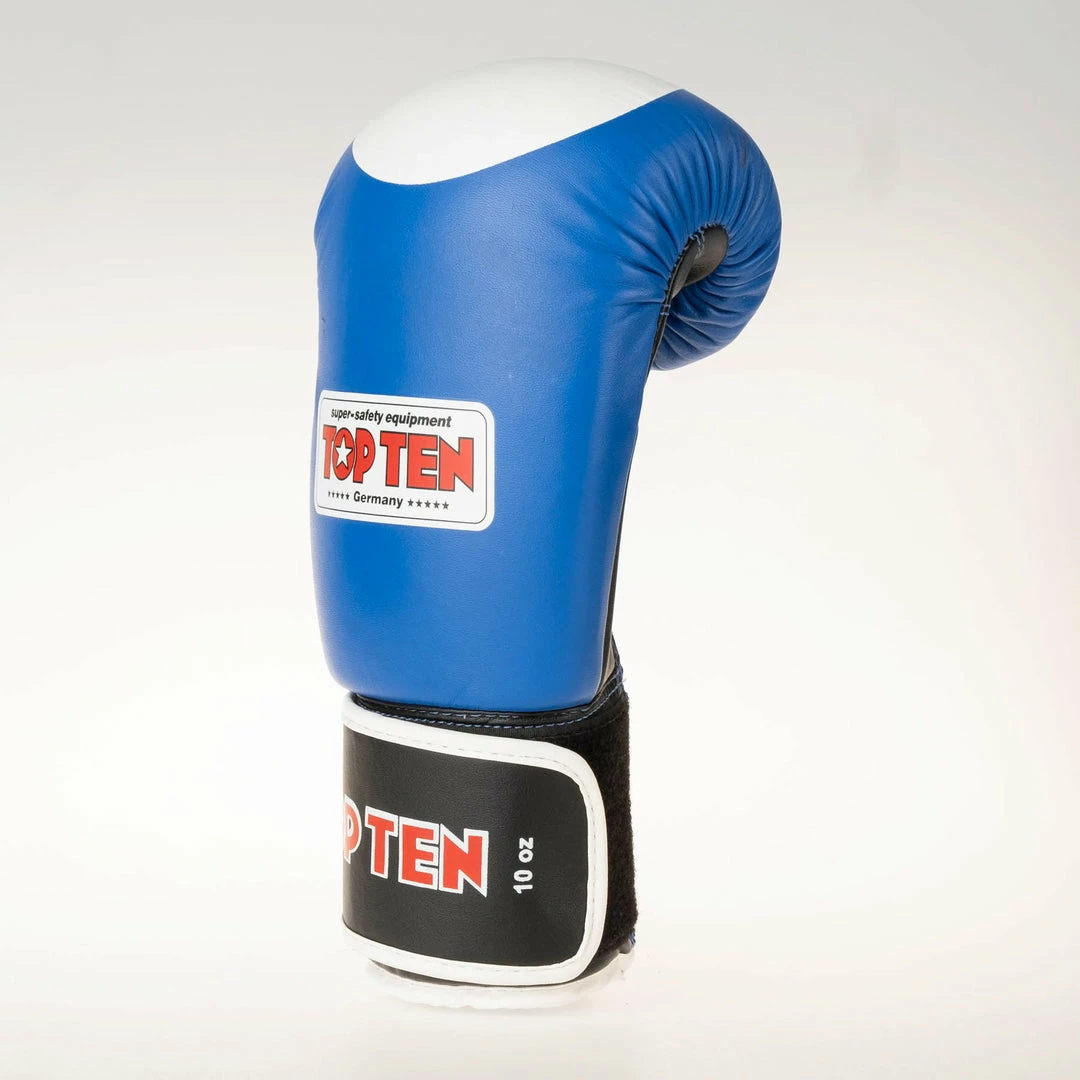Discount 😀 TopTen Top Ten Official WAKO Competition Kickboxing Gloves - Blue ⭐ 7 TopTen Top Ten Official WAKO Competition Kickboxing Gloves - Blue