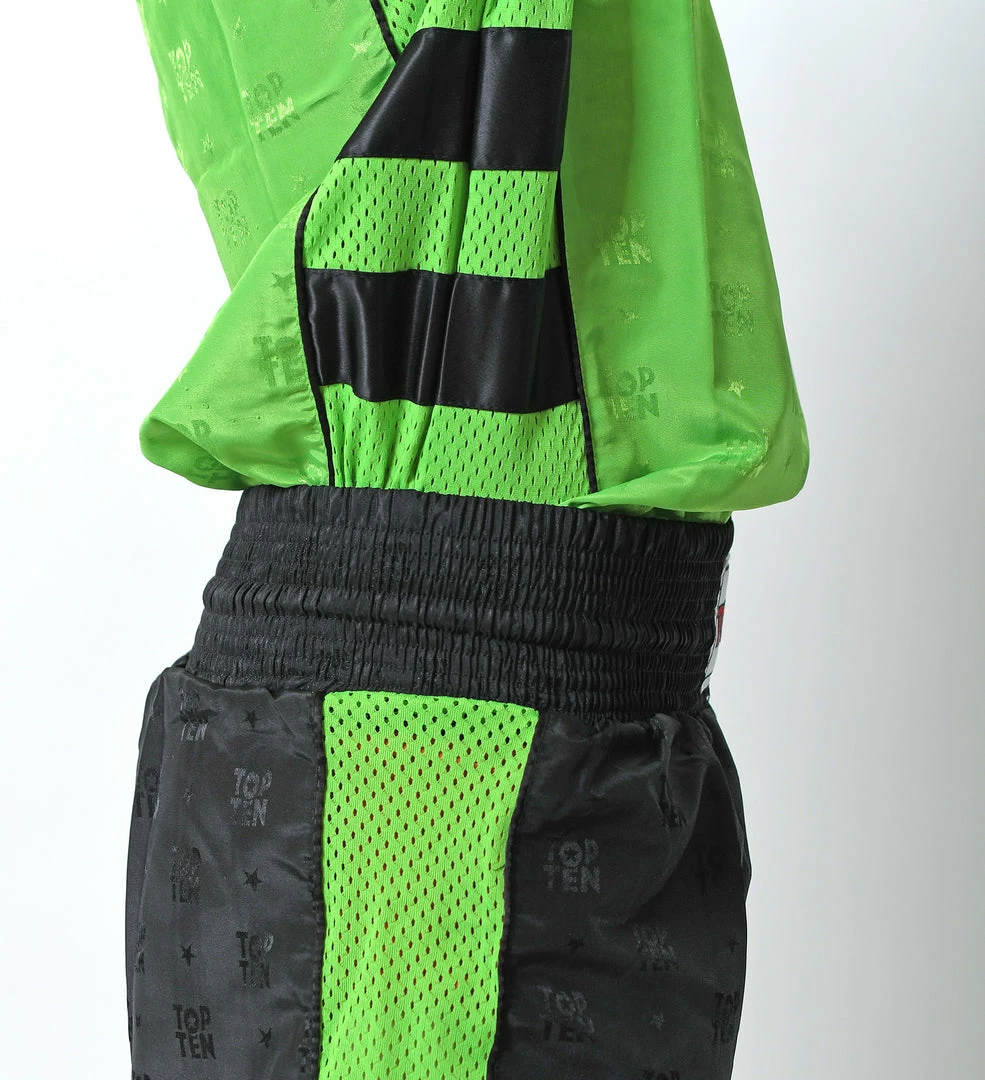 New ๐ TopTen OFFERS Fight Suit TOP TEN -uniform- Neon Green/black, 1681-51 โ๏ธ 5 TopTen OFFERS Fight Suit TOP TEN -uniform- Neon Green/black, 1681-51