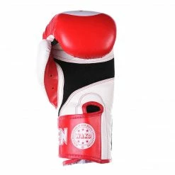 TopTen TOP TEN STAR Red/White XLP WAKO Kickboxing Gloves, 2068-4