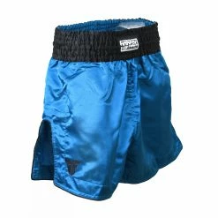 APPAREL Fighter Thai Shorts Bangkok Plain - Blue/black, FP03
