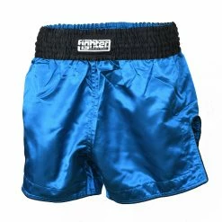 APPAREL Fighter Thai Shorts Bangkok Plain - Blue/black, FP03