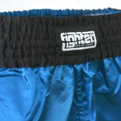 APPAREL Fighter Thai Shorts Bangkok Plain - Blue/black, FP03