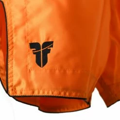 Fighter Thai Shorts Bangkok Plain - Orange/black, FP07 APPAREL